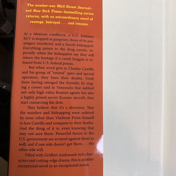 W.E.B. Griffin Lot Of 4 PRESIDENTIAL AGENT Series Books 2,5-7 Hardback - Picture 8 of 12